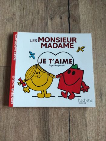 Livre : Les Monsieur Madame : Je t'aime