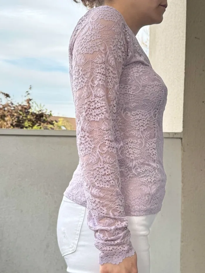 Maillot manche longue parme - photo numéro 4