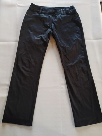 Pantalon satiné noir