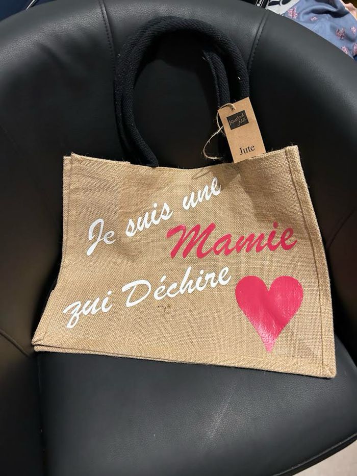 Sac personnalisé en toile de jute