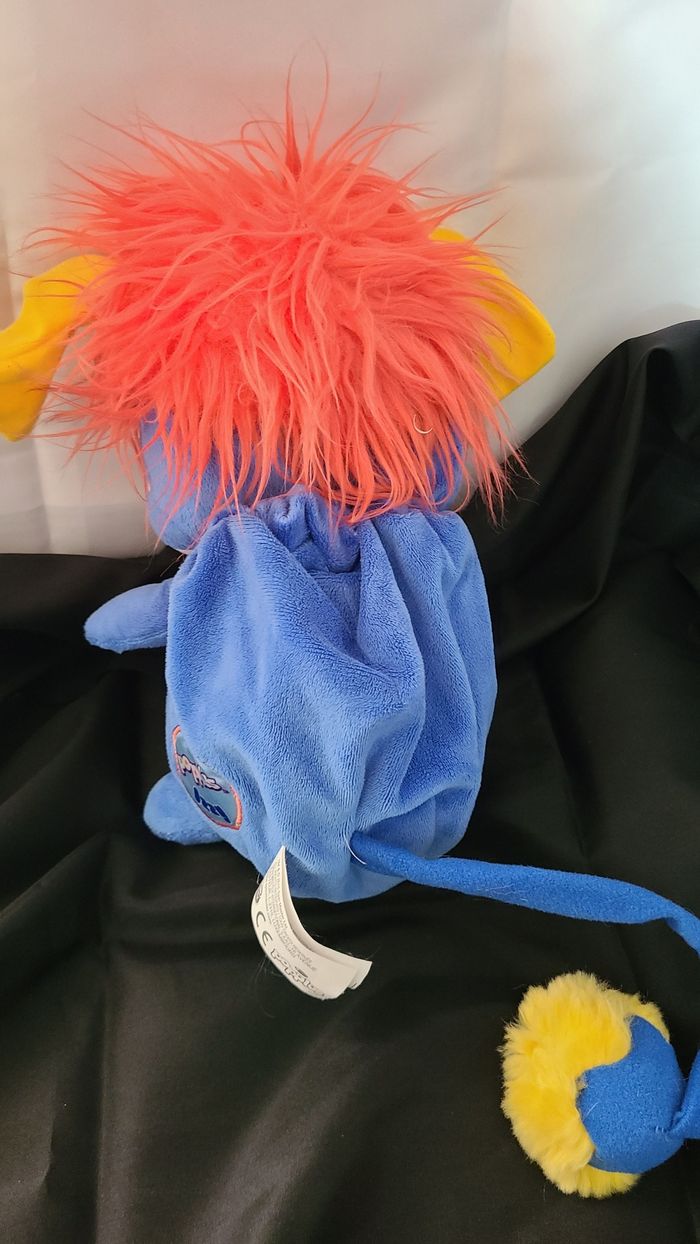 Peluche Popples SPIN MASTER IZZY bleu et blanc transformable - photo numéro 5