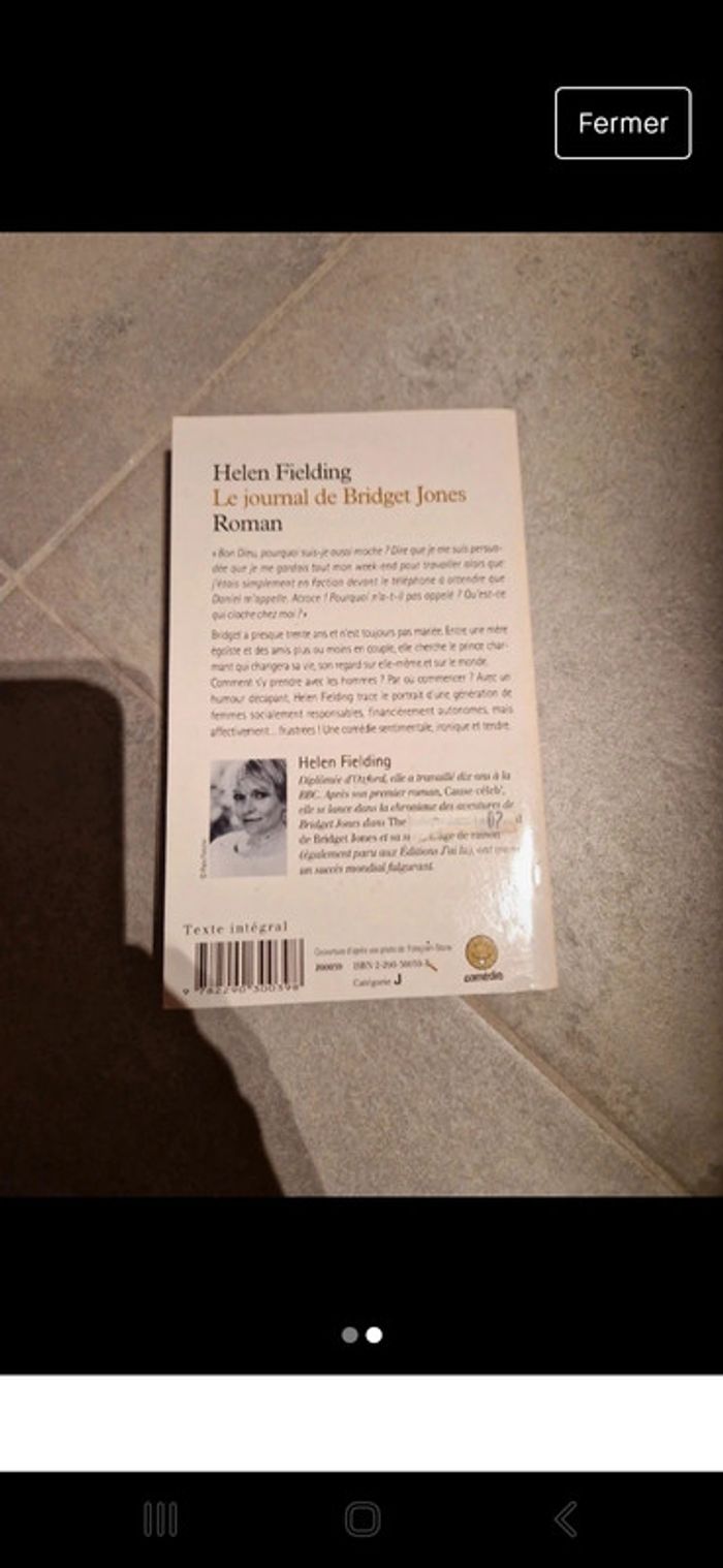 Livre le journal de bridget jones - photo numéro 2