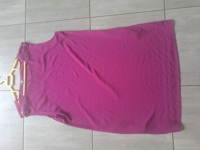 Robe mi longue violet Grain de Malice Taille 48 - photo numéro 2