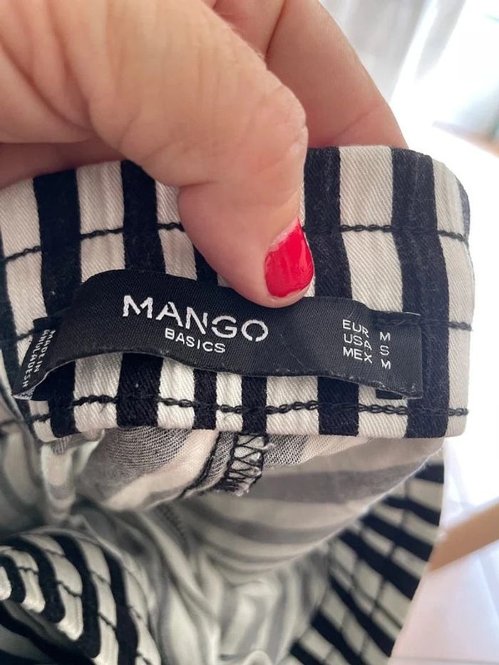 pantalon et legging Mango noir taille M - photo numéro 2