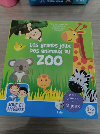 Jeu les animaux du zoo état neuf