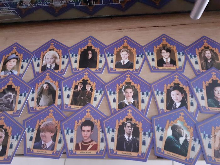 Lot de 22 cartes chocogrenouille Harry Potter - photo numéro 3
