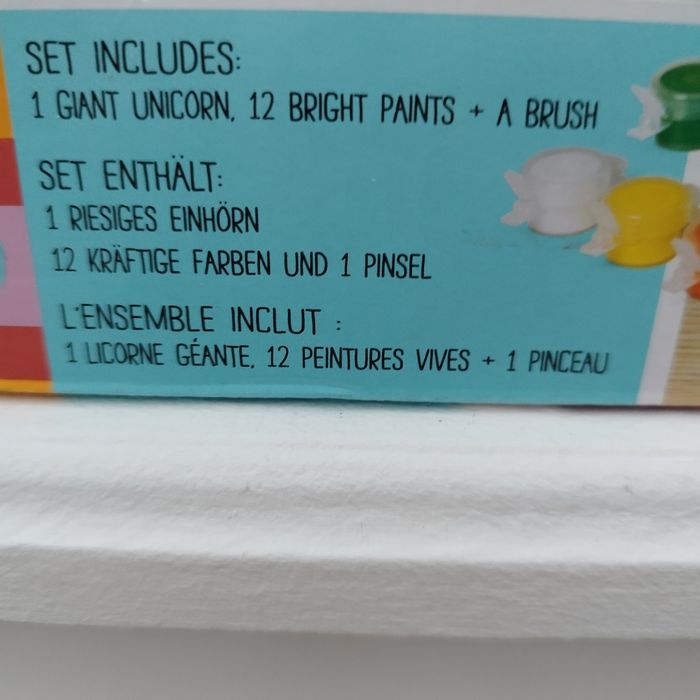 Licorne géante a peindre - photo numéro 7