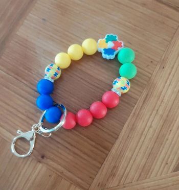 Porte clé bracelet