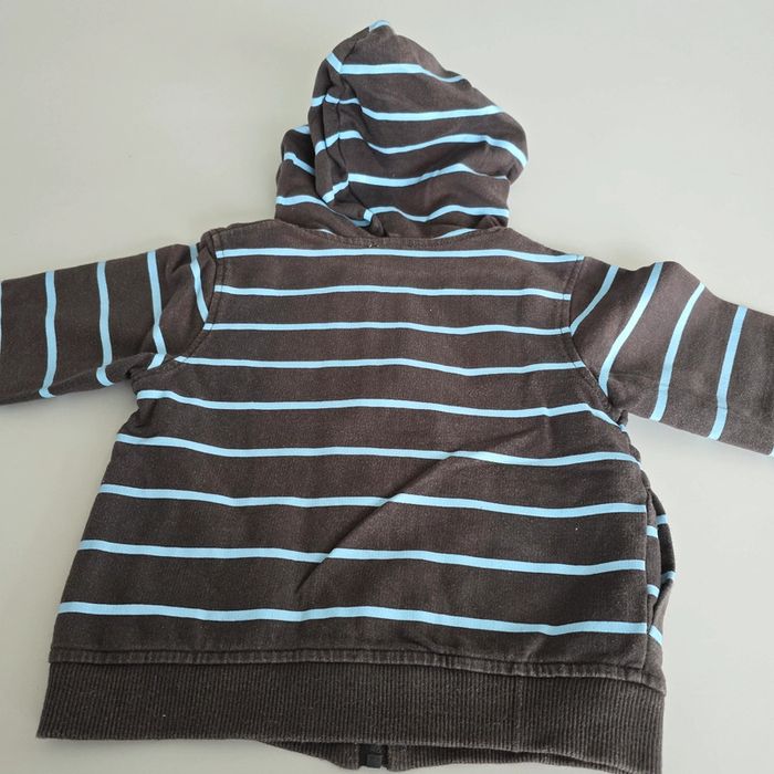 Gilet zippé à capuche  - kimbaloo- 18 mois - photo numéro 4