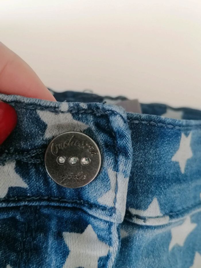 Mini jupe en jeans T 4 ans 👧🏻 Orchestra - photo numéro 3