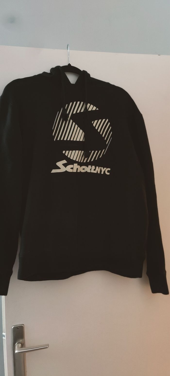 Sweat capuche homme en L schott