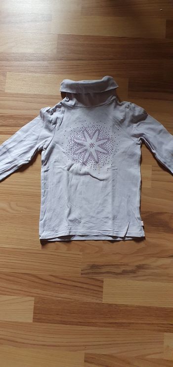 sous pull lilas okaidi 5 ans