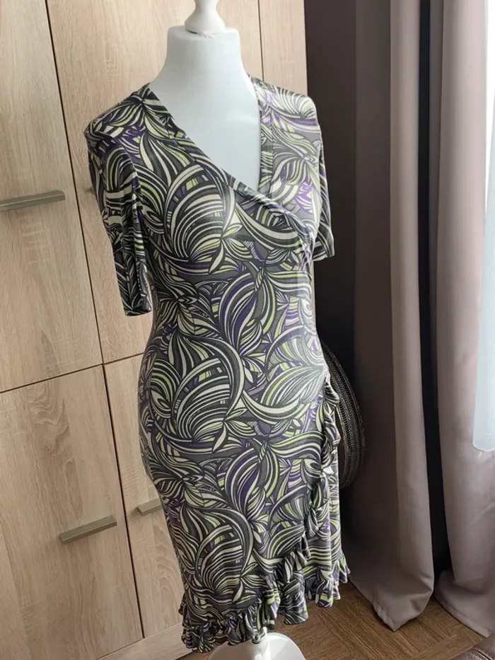 robe verte Mayerline t40 - photo numéro 2