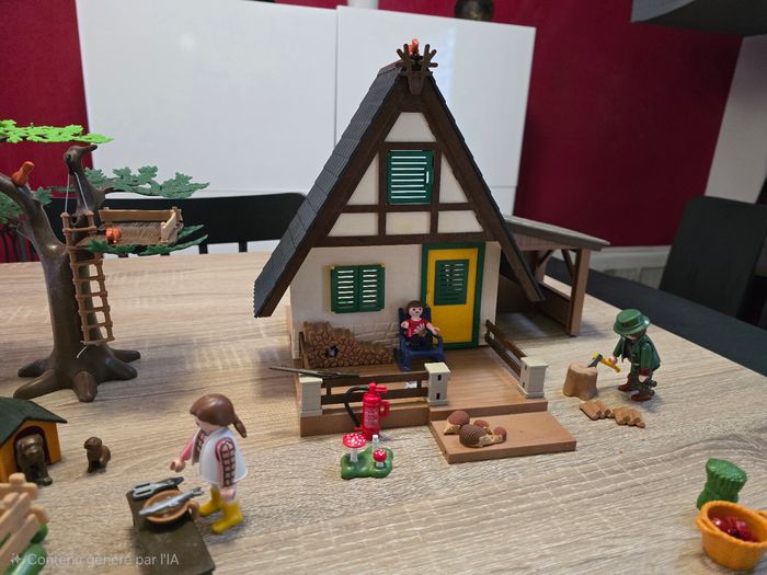 Maison forestière playmobil - photo numéro 3