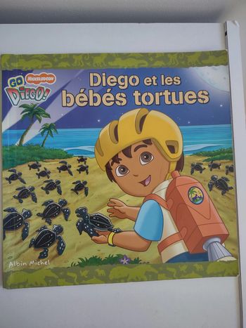 Livre Diego et les bébés tortues