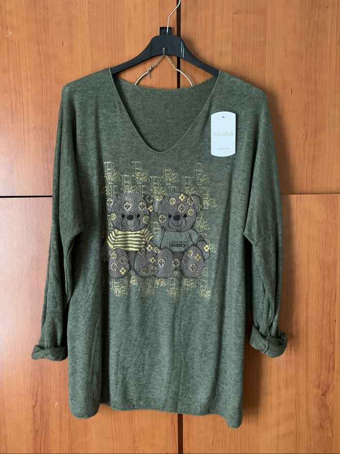 Blouse cute bears tendancd