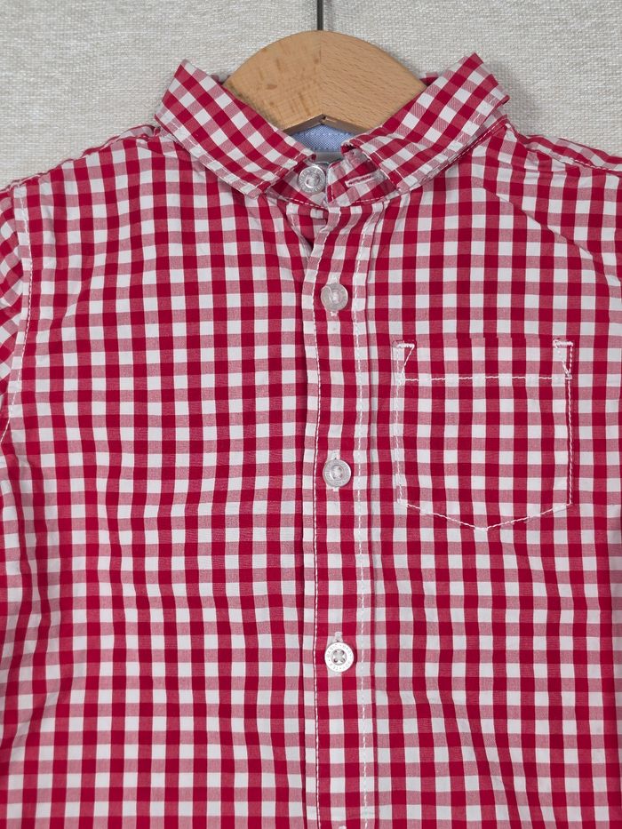Chemise à manches longues à carreaux Tex 18 mois - photo numéro 4