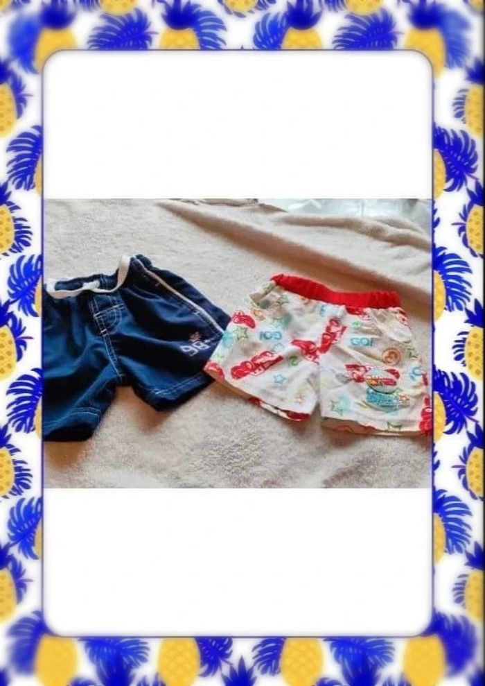 Lot de 2 maillots de bain shorts - photo numéro 2