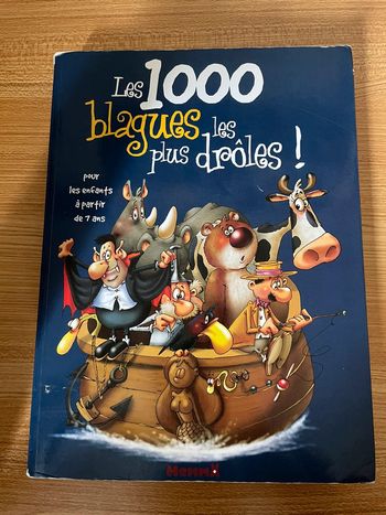 Livre les 1000 blagues les plus drôles!