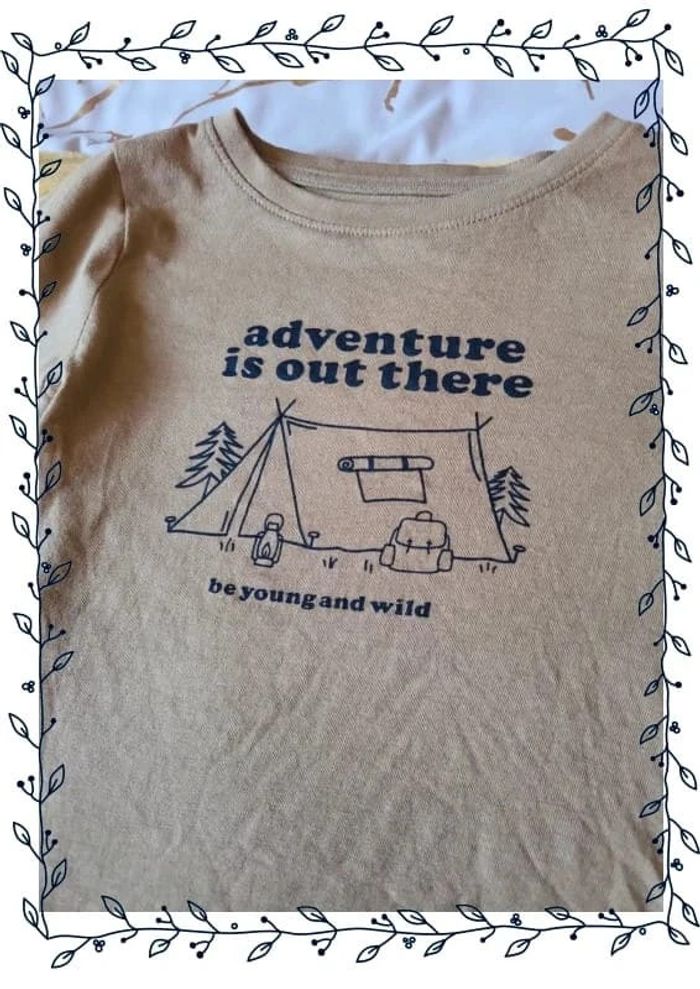 Ensemble marron à motif - photo numéro 3