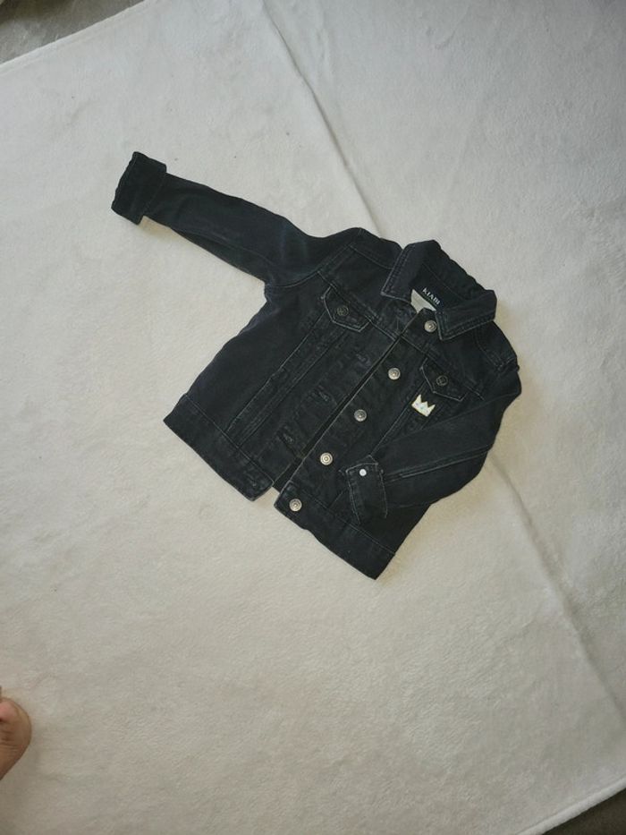 Veste jeans noir Tessa princesse - photo numéro 3