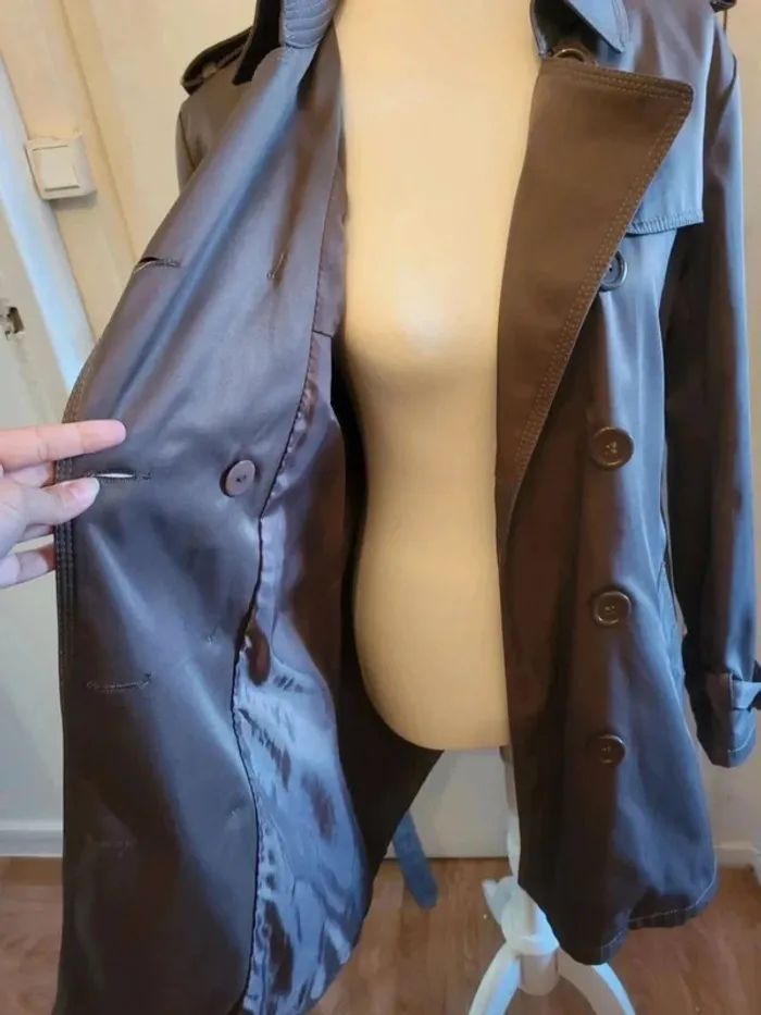 Trench imperméable marron Wangli - Taille XXL - photo numéro 9