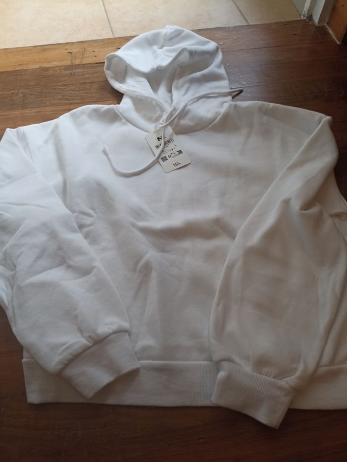 Sweat Jennyfer blanc