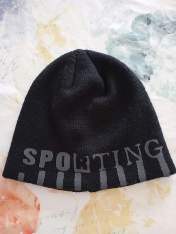 Bonnet noir enfant