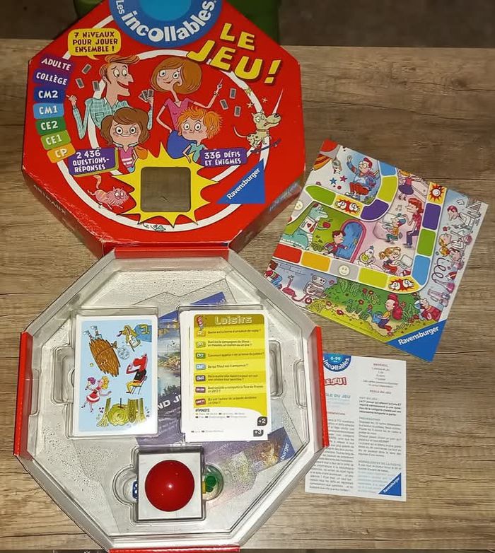 Jeu les incollables Ravensburger à partir de 6 ans 
Boîte légèrement abîmée mais jeu parfait état - photo numéro 3