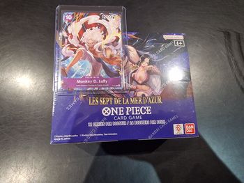 One piece display op 14 francais scelle + carte promo