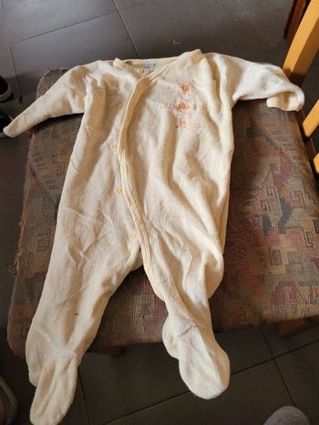 Pyjama velours 3 mois