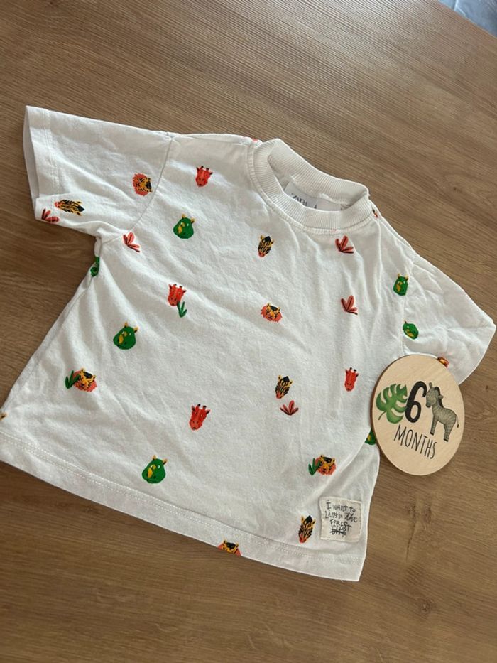 T shirt blanc Zara