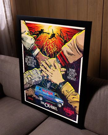 Poster Stranger Things - The Crawl - Saison 5