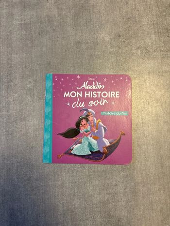 Livre Disney Aladdin, l’histoire du film