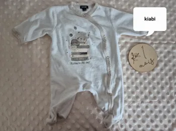 Pyjamas mixte 1 mois