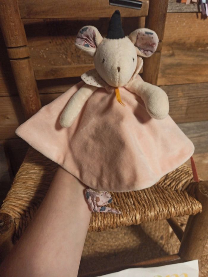 Doudou souris il était une fois moulin roty tbe - photo numéro 3