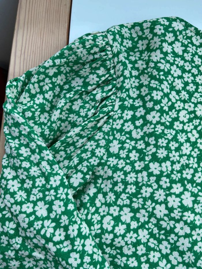 Blouse croisée boutons - photo numéro 5