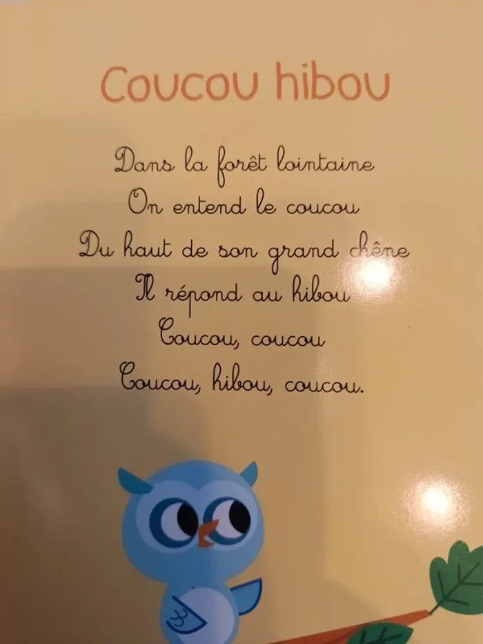 Livre sonore mes premières chansons volume 3 - photo numéro 2