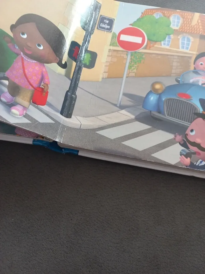 Livre cartonné p'tit garçon la voiture d'arthur - photo numéro 5
