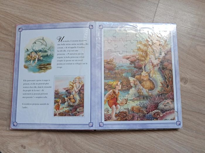 Livre Puzzle La Princesse Sirène - photo numéro 3