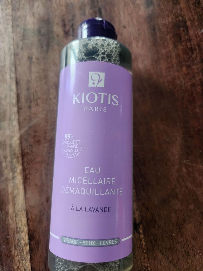 Eau micellaire démaquillante kiotis