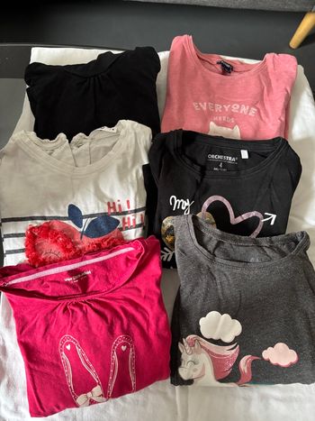 Lot de t-shirts manches Longues 