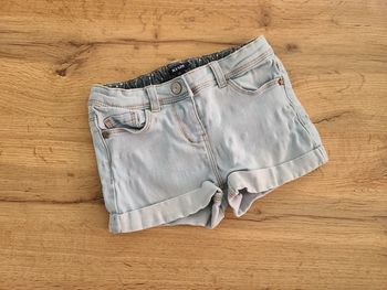 Short en jeans
