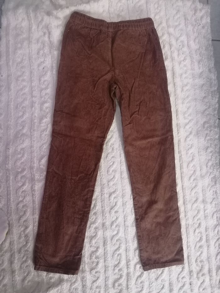 Pantalon jegging velours 🤎 garçon 12 ans - photo numéro 4