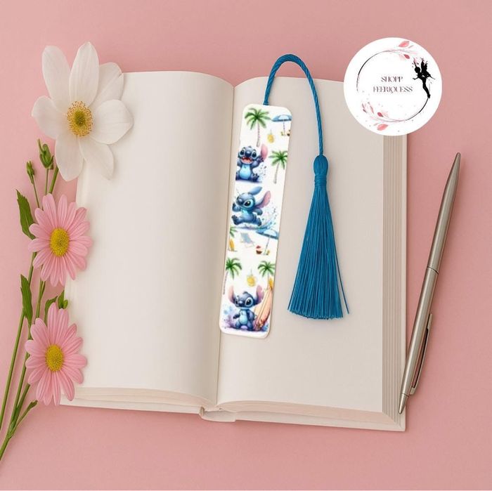 Stitch surfeur - Marque-page Acrylique