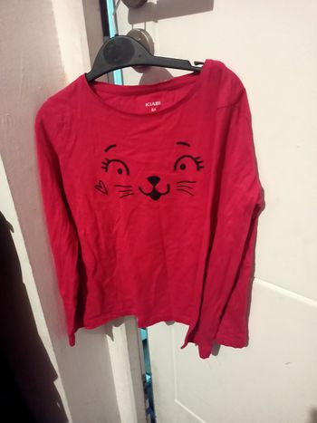 Lot t-shirt fille 8 ans