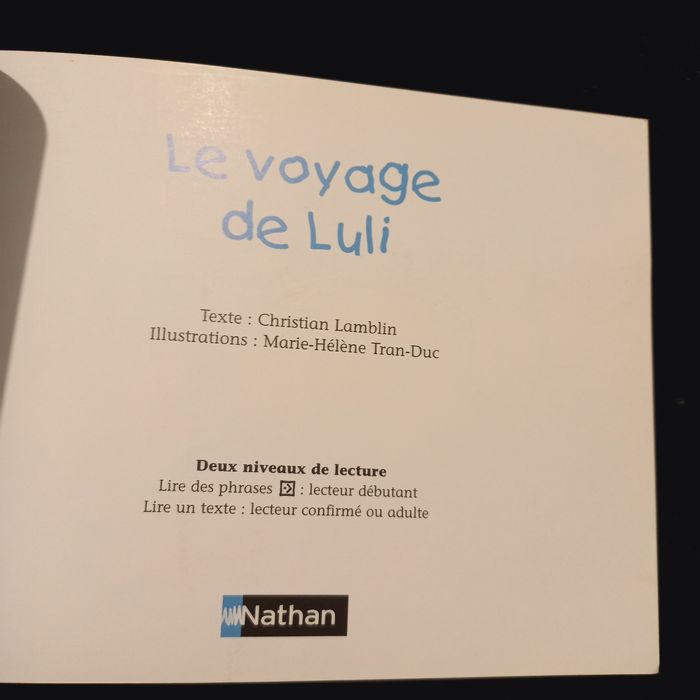 Livre le voyage de Luli - photo numéro 3