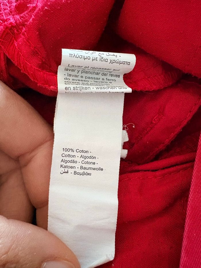 ❤️ Short garçon Orchestra – 6 ans (116 cm) – Rouge – TBE - photo numéro 4