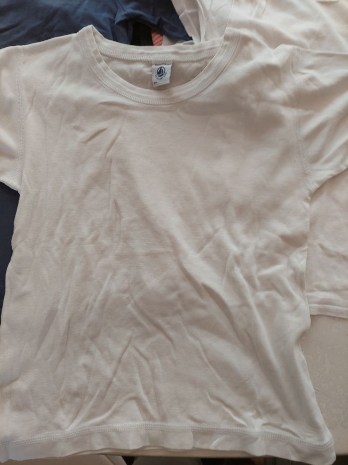 Lot de 5 tee-shirts basic 8/10ans - photo numéro 2
