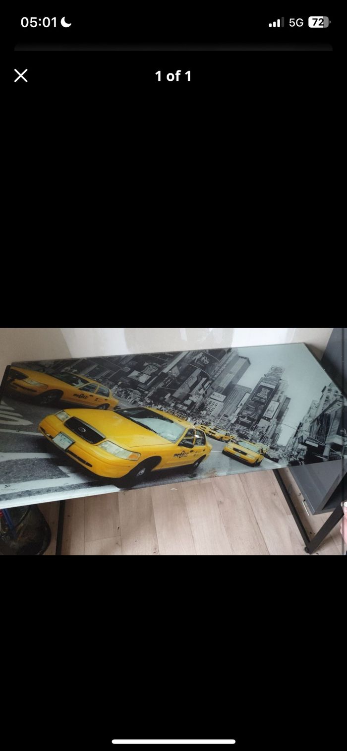 Bureau en verre